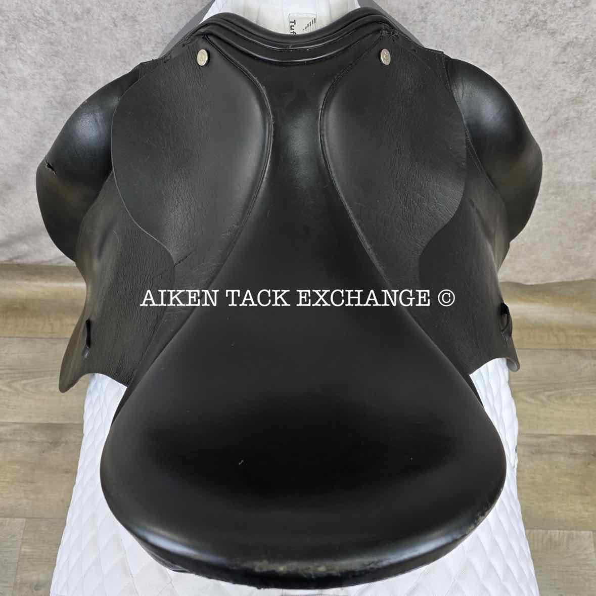 Thornhill Germania Klasse Dressage Saddle, 19" Seat, XX-Wide Hoop Tree, Wool Flocked Panels