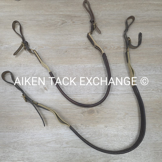 BARGAIN BUNDLE: 2 Jumper Style Breastplates, Brown, Size Full