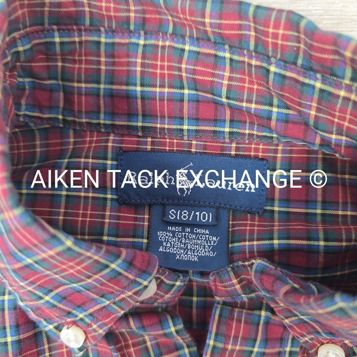 Ralph Lauren Long Sleeve Button Down Shirt, Size Small