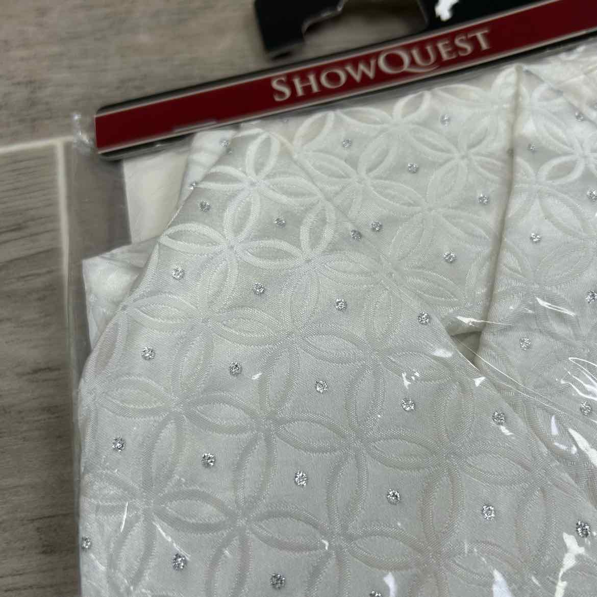 Showquest Pre Tied Stock Tie, Adult, Brand New