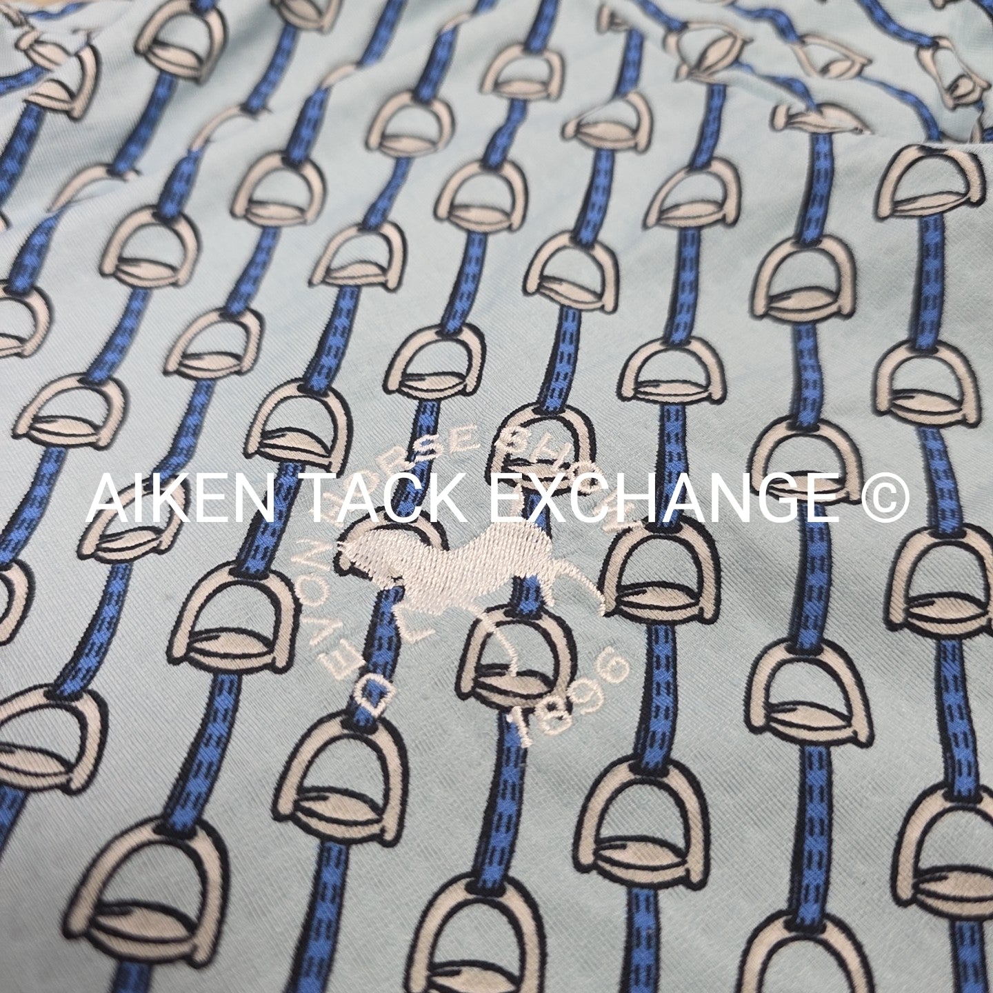 San Soleil Devon Horse Show Long Sleeve Sun Shirt, Size Large