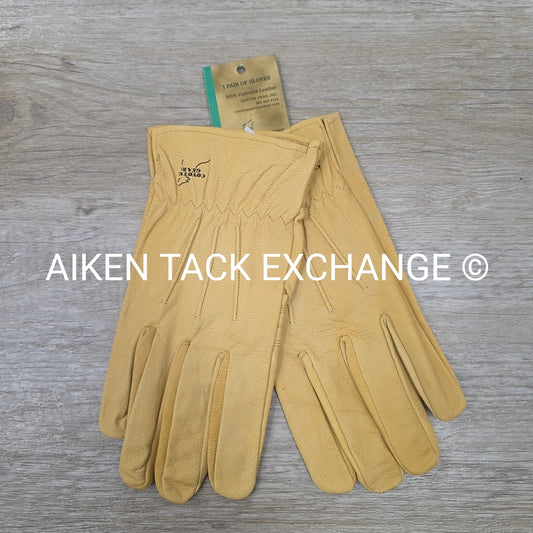 Coyote Gear Leather Gloves, Size Large