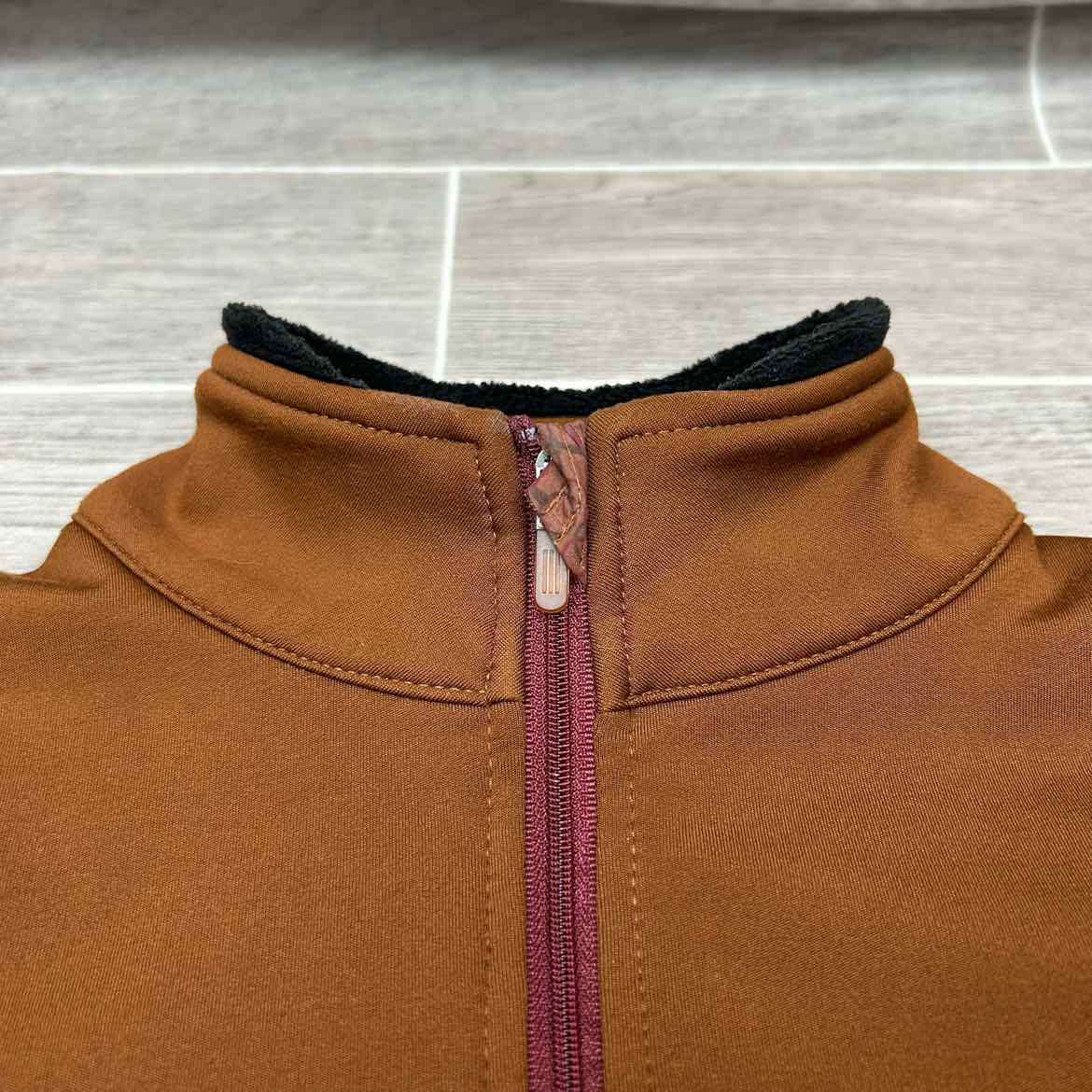Romfh Aachen Zip Long Sleeve Top, Size Small