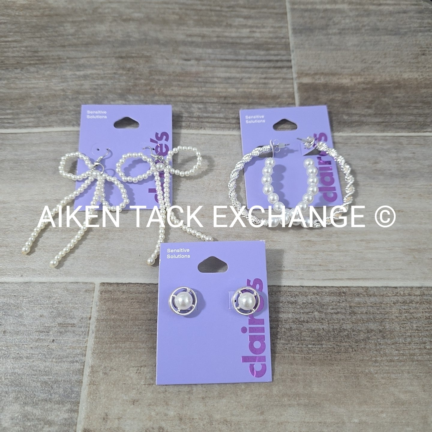 Claire's Earrings - Set of 3