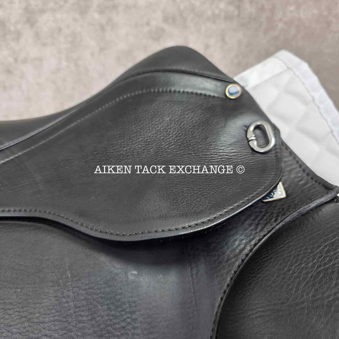 2016 Stubben 1894 Dressage Saddle, 17.5" Seat, 32cm Tree - Wide, Wool Flocked Panels