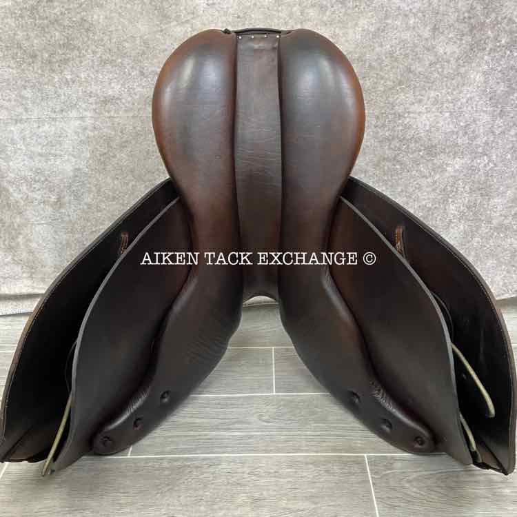 Beval LTD Close Contact Jump Saddle, 17" Seat, Medium Tree, Foam Panels