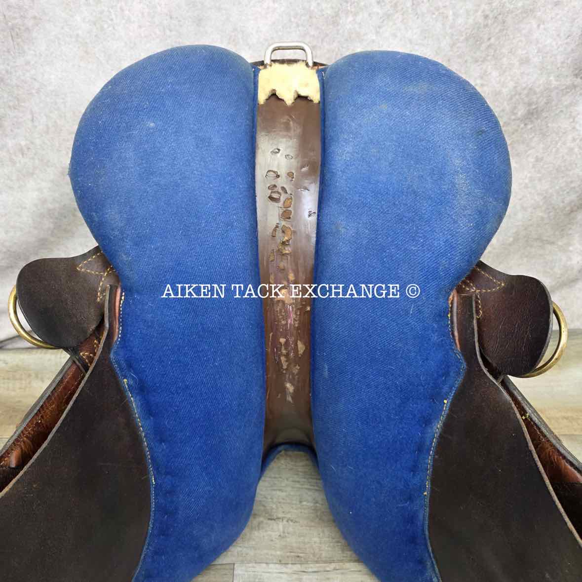 Syd Hill & Sons Australian Stock Saddle, 16" Seat (Western) - 18" Seat (English), MW/W Tree