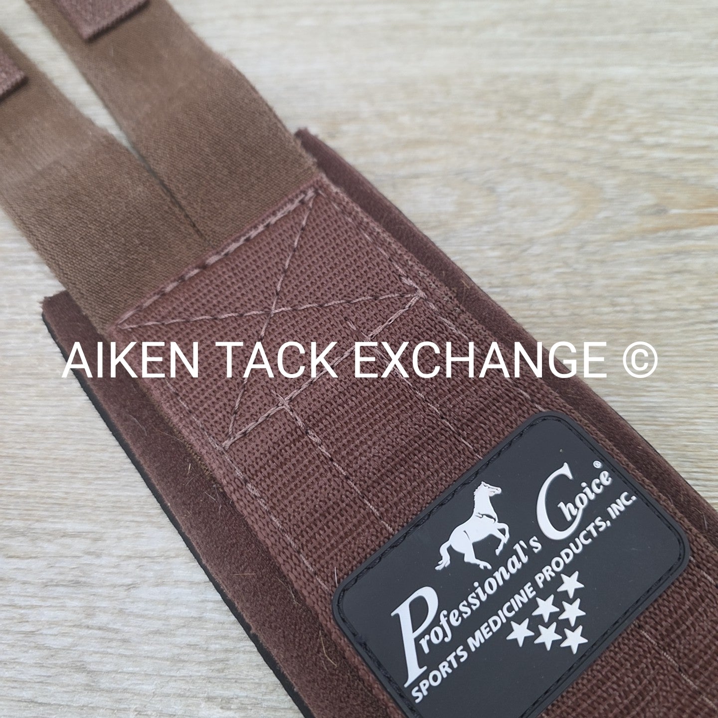 Professional's Choice SMx Double Elastic Girth, Brown, 48"