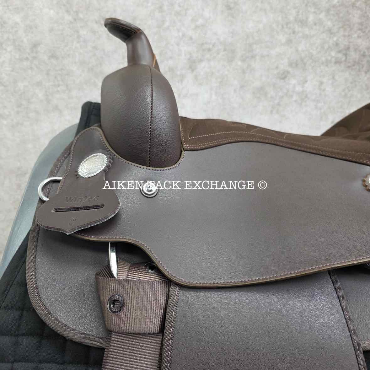 Wintec Western Saddle, 16" Seat, Wide Tree - Full QH Bars