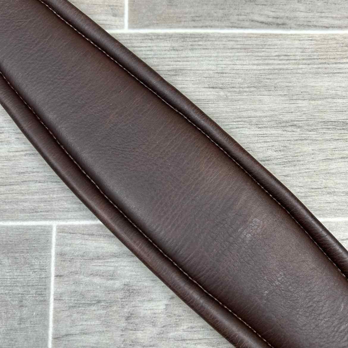 M. Toulouse Double Elastic Girth, Brown, 52"