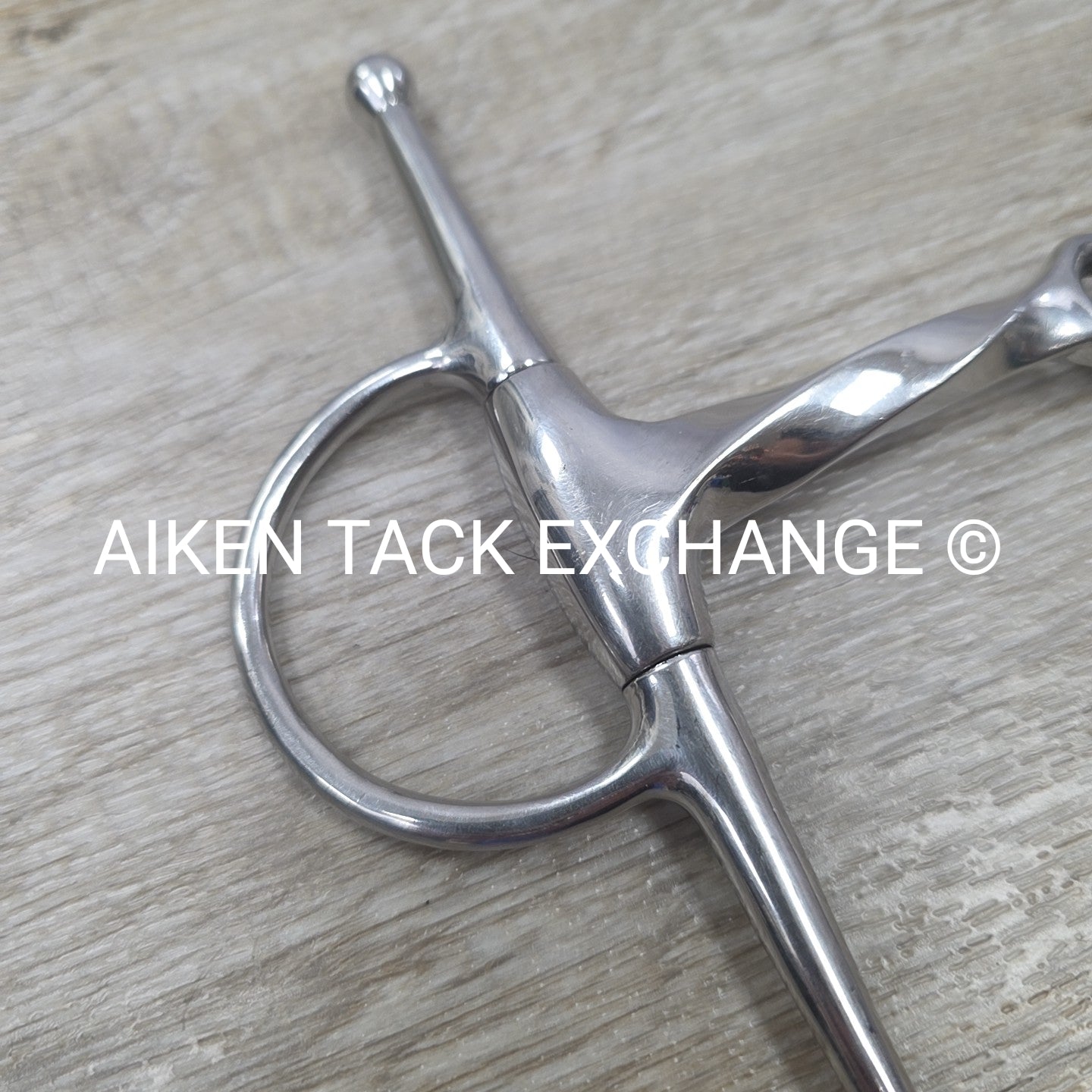 Slow Twist Single Joint Full Cheek Bit 6"