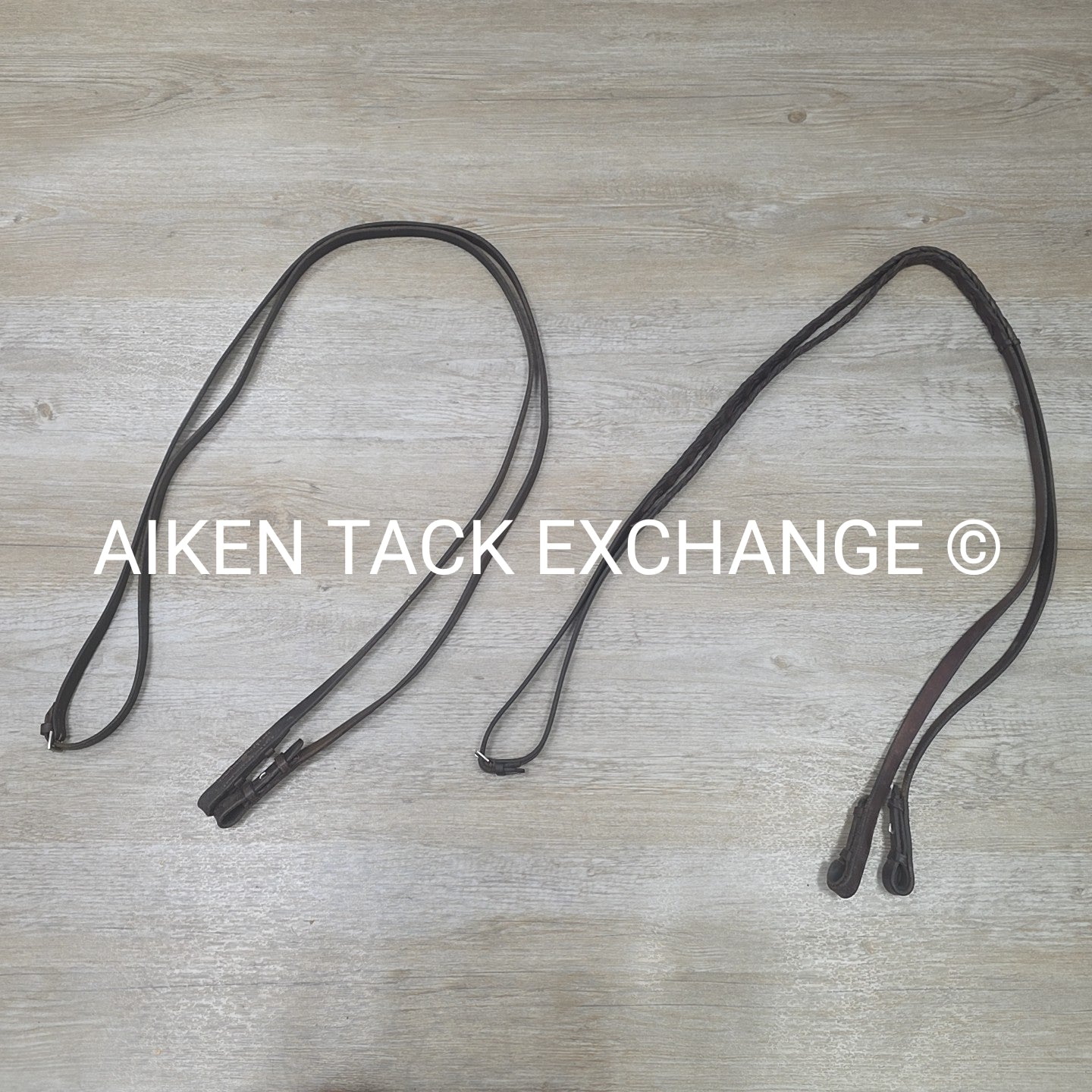 BARGAIN BUNDLE: 1 Pair of Laced Reins, 1 Pair of Flat Reins