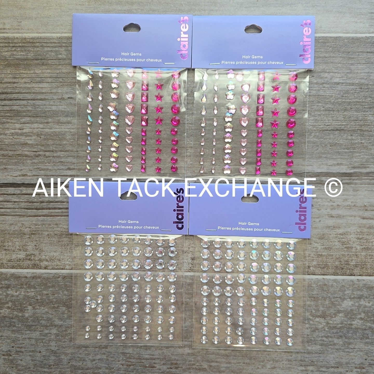 Claire's Hair Gems - 4 Total Sets