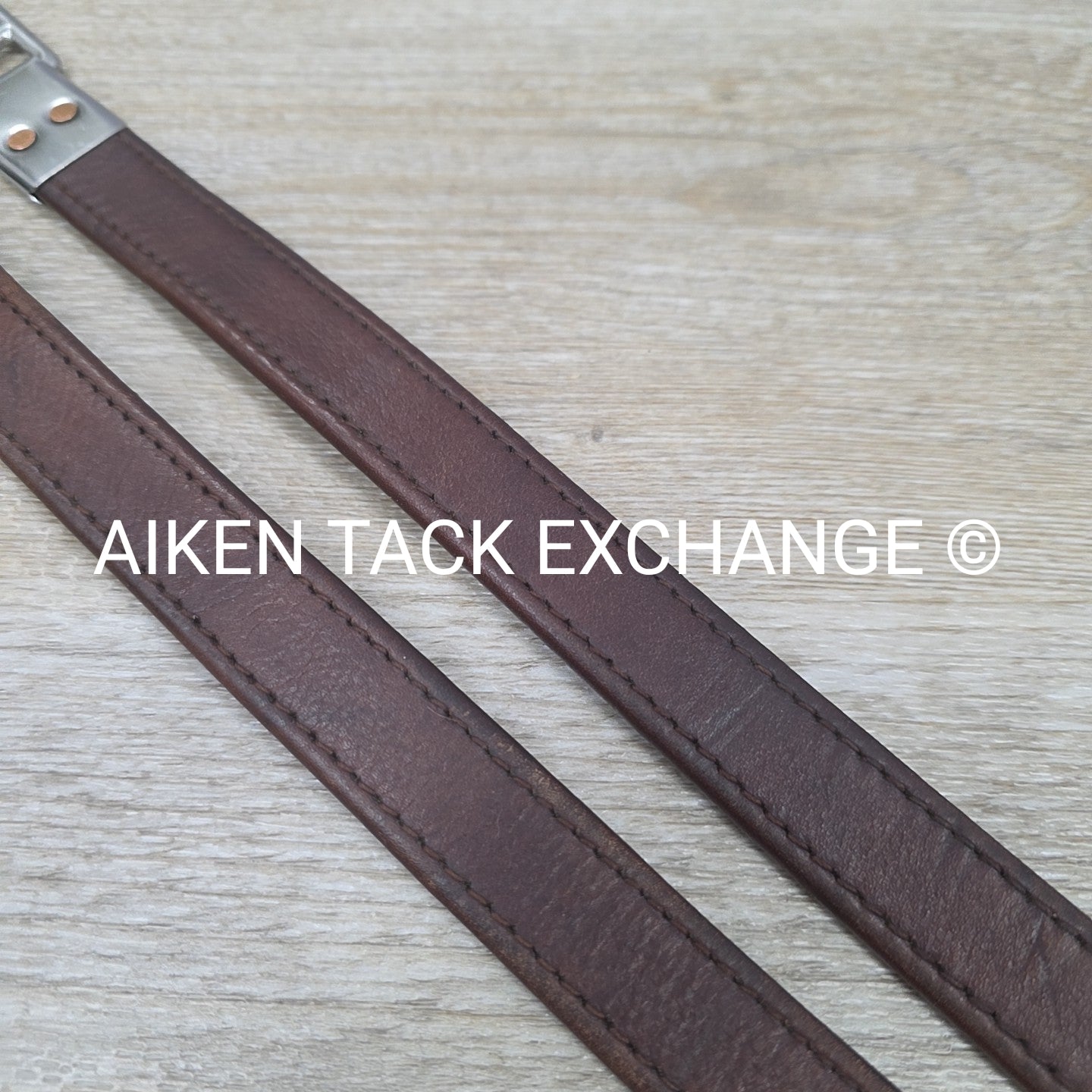 M. Toulouse Stirrup Leathers, Brown, 54"