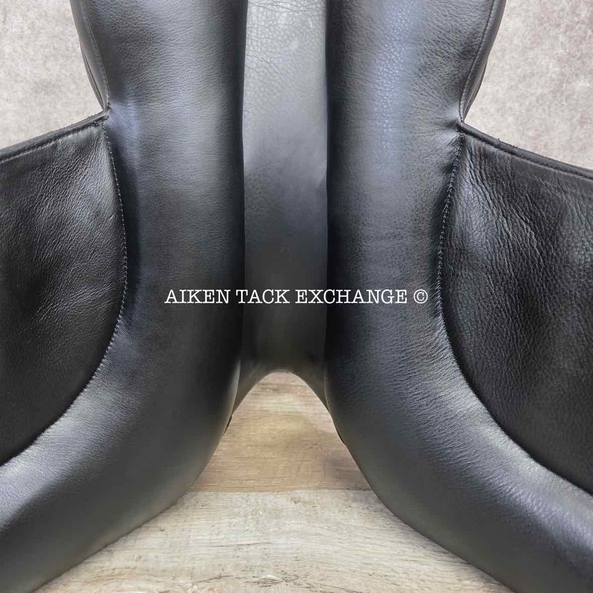 2023 Envy by Custom Saddlery Motion Monoflap Dressage Saddle, 18" Seat, Adjustable Tree, Wool Flocked Panels