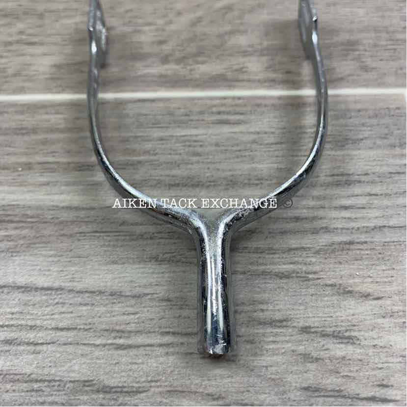 Herm Sprenger Plated Metal Spurs - 1 1/4" / 30mm Beveled Neck