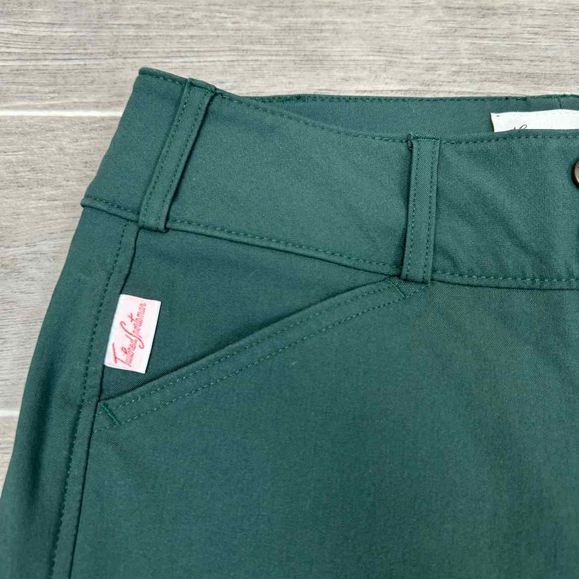 Tailored Sportsman Trophy Hunter Knee Patch Breeches, Size 28 R