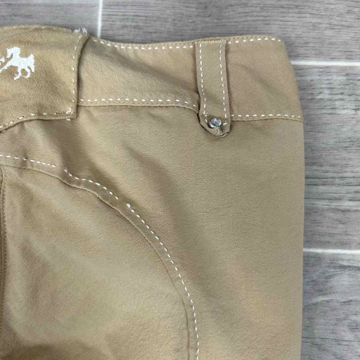 Equine Couture Knee Patch Breeches, Size 28