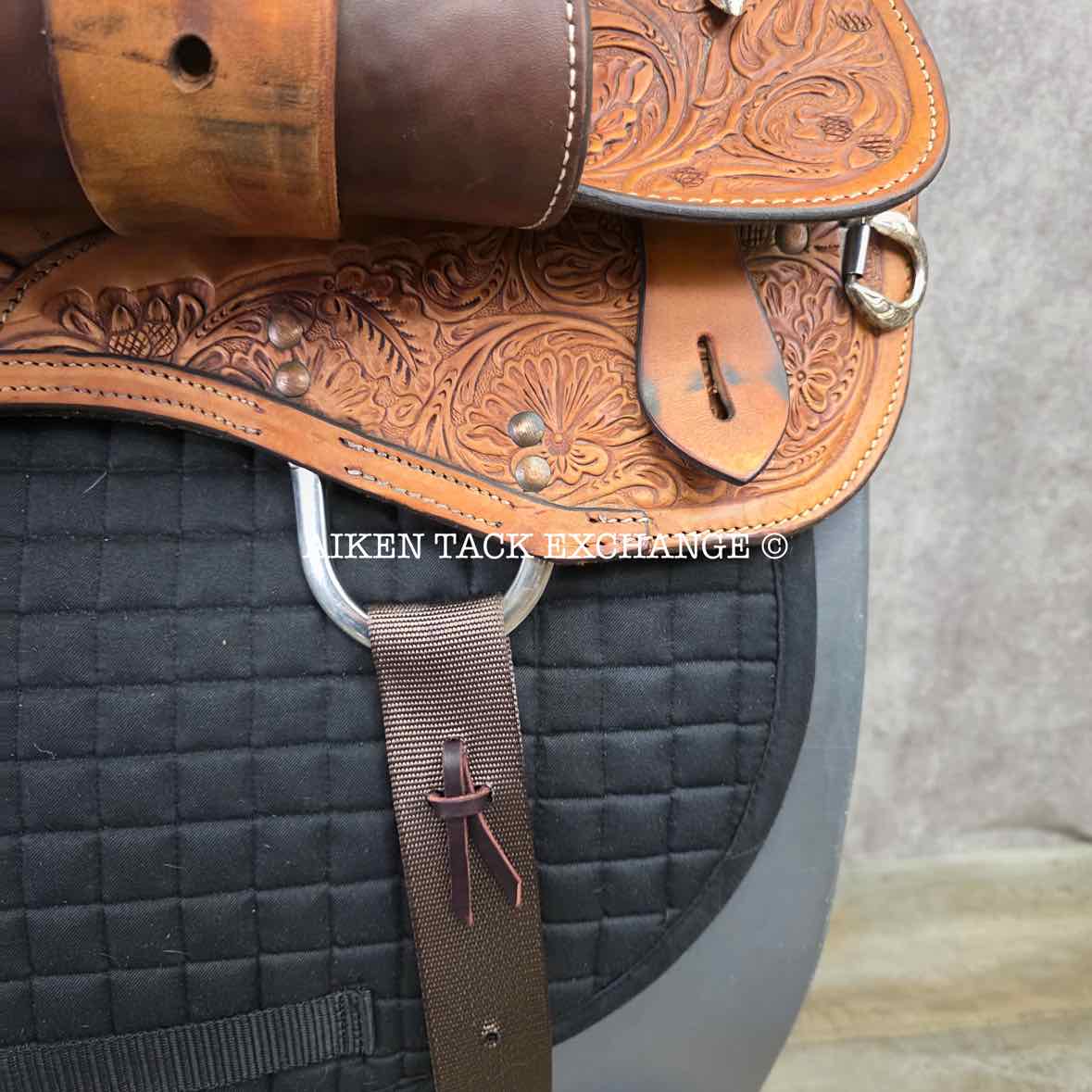 **SOLD** 2001 Circle Y 2916 Equitation Western Saddle, 16.5" Seat, Regular Tree - Semi QH Bars