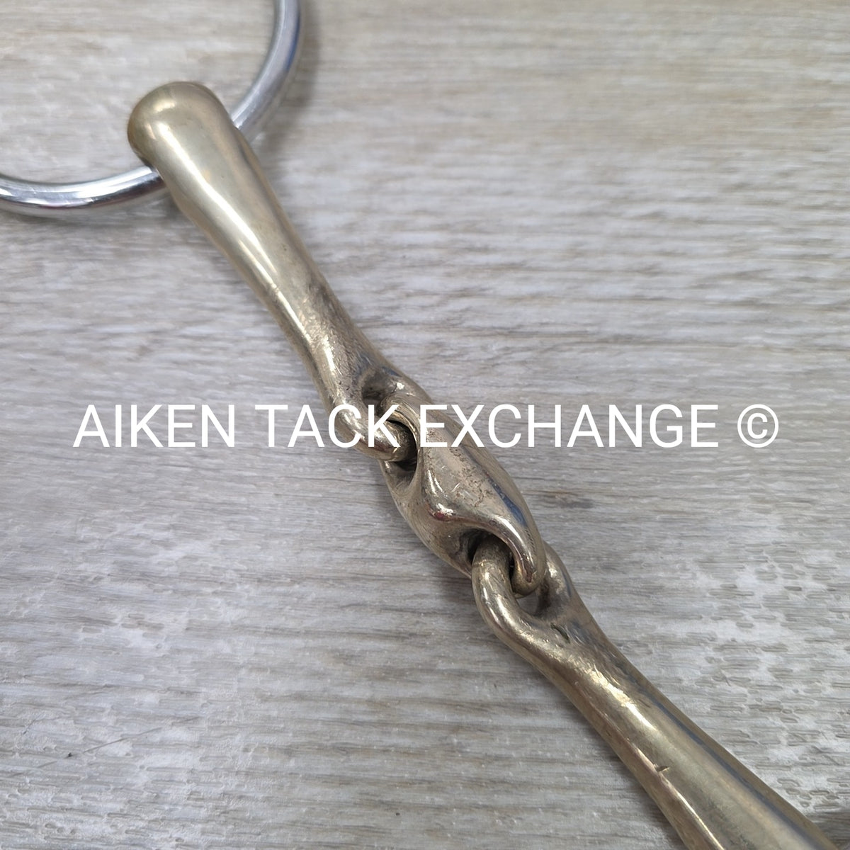 Herm Sprenger KK Ultra Sensogan Double Joint Loose Ring Bit 6"