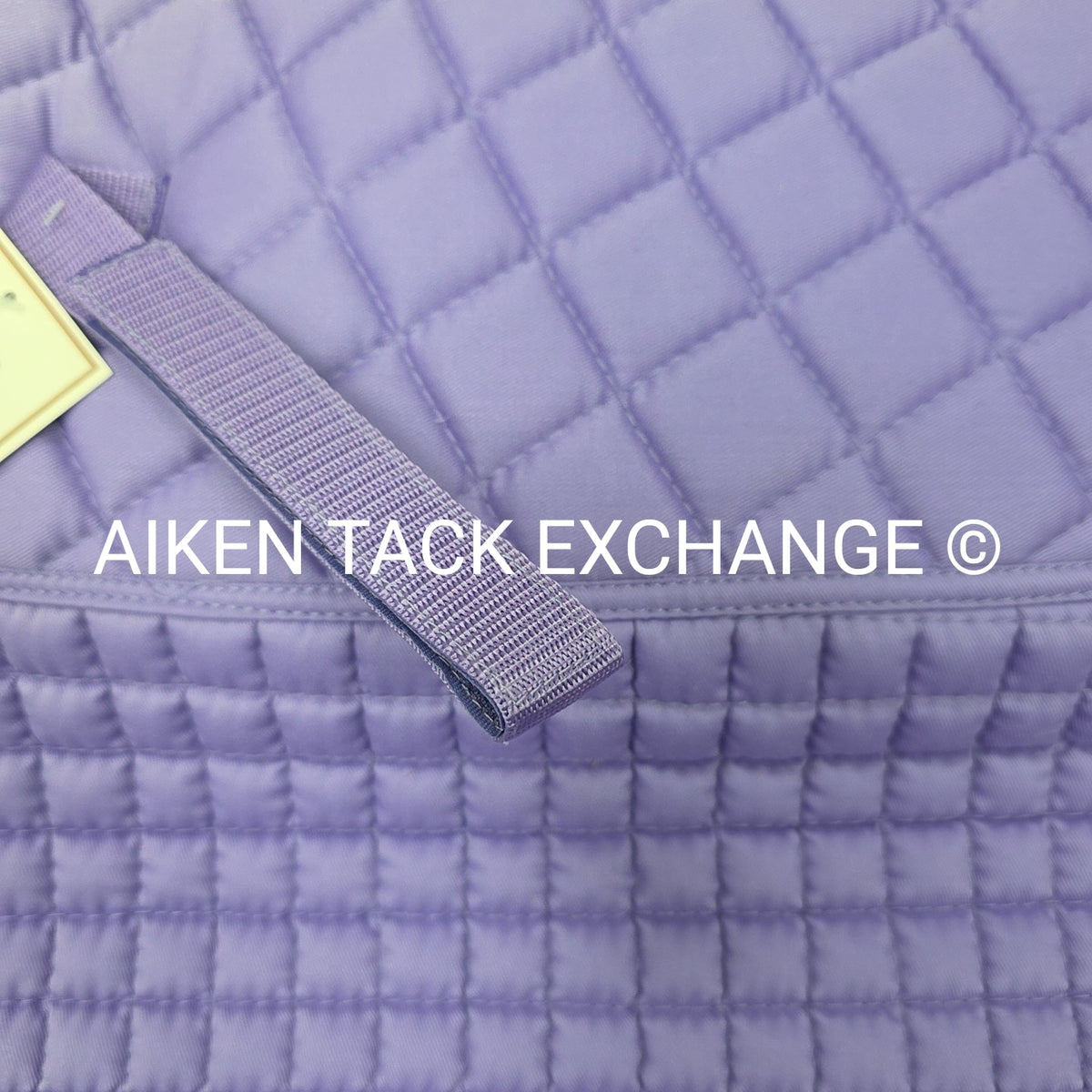 PRI Continental Double Back Cotton Quilted Dressage Pad w/ Fleece Lining