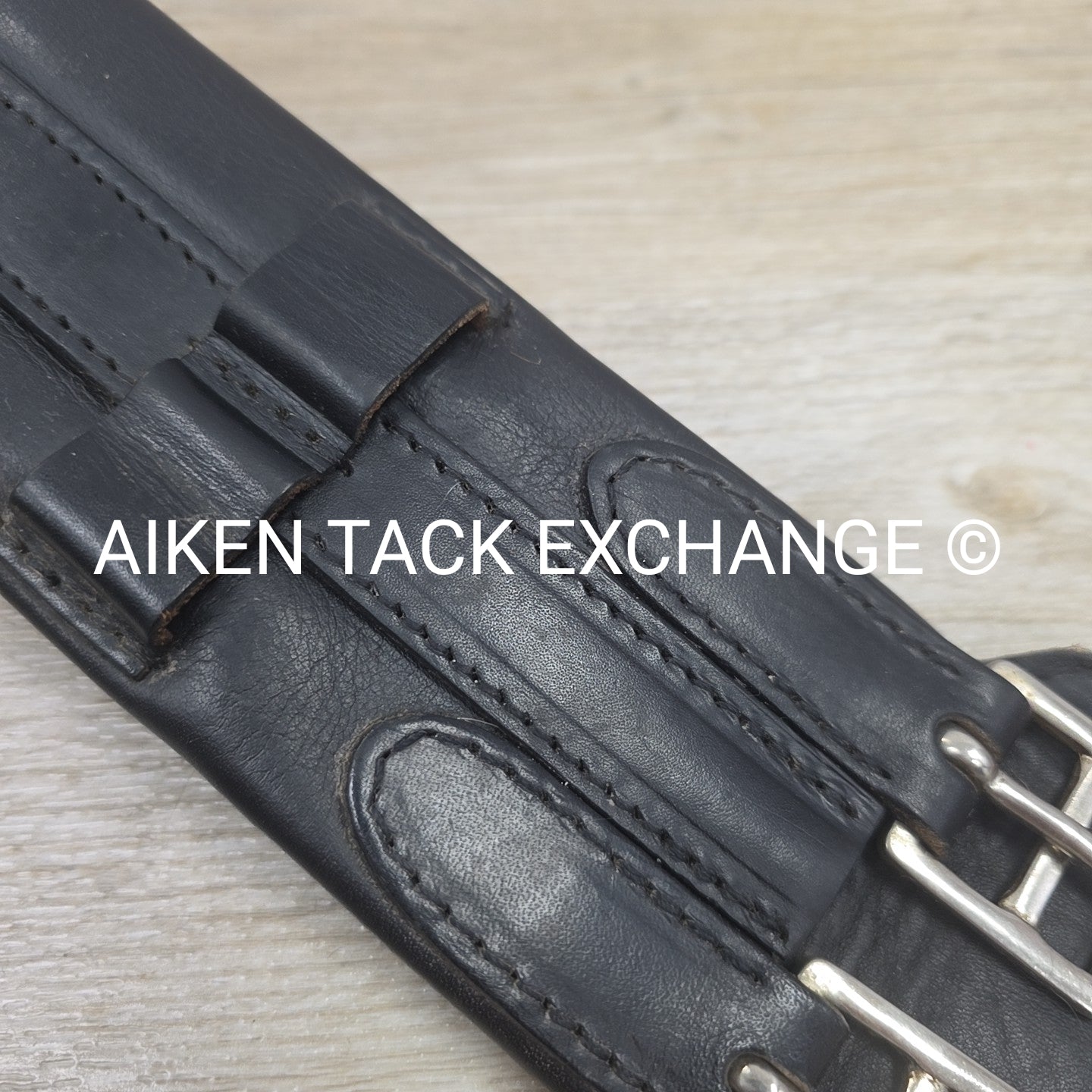 Padded Dressage Girth, Black, 24"