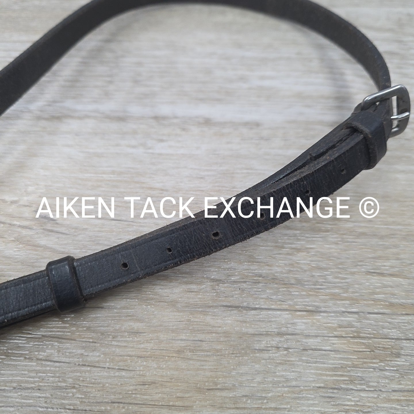 BARGAIN BUNDLE: Plain Flat Noseband & Padded Flash Noseband, Black, Size Full