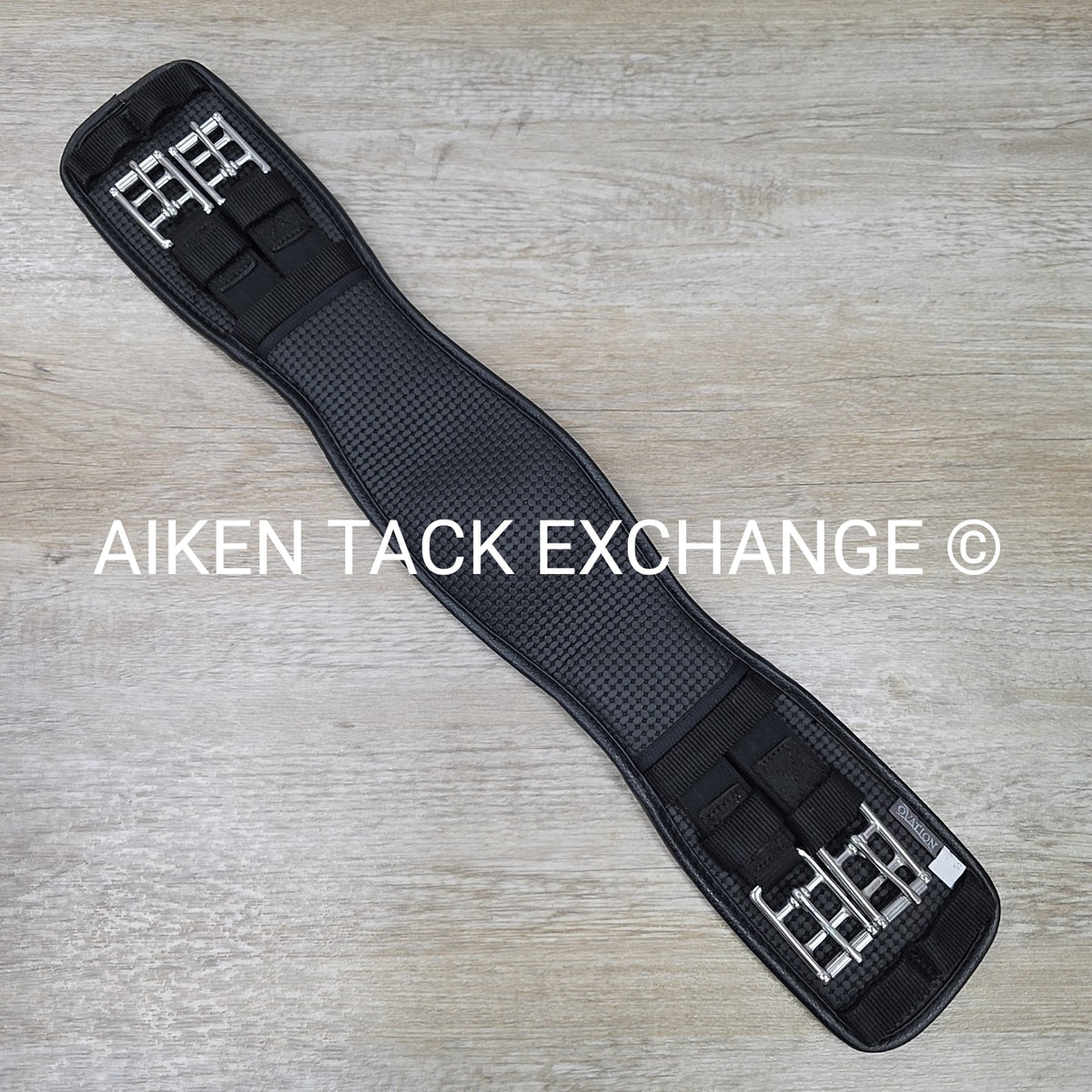 Ovation Airform Chafeless Dressage Girth, Black, 22"