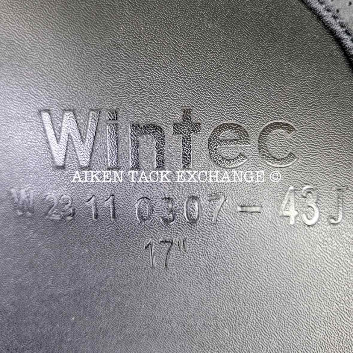2023 Wintec Pro Jump Saddle with HART, 17" Seat, Adjustable Tree - Changeable Gullet, CAIR Panels