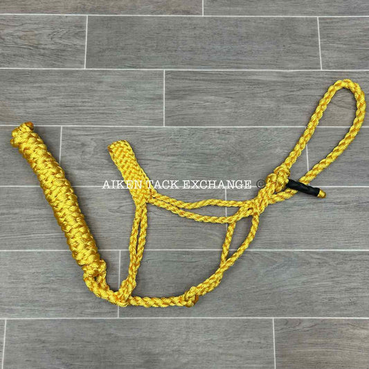 Braided Rope Halter with Lead