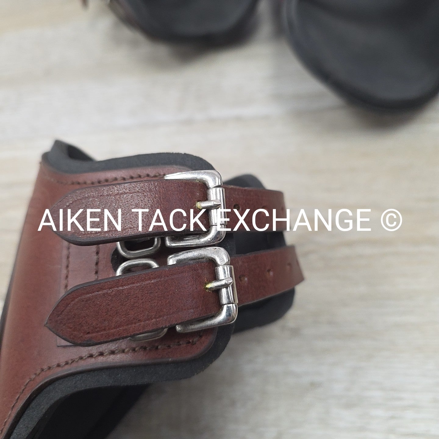 Derby Originals Leather Front & Hind Boot Set, Neoprene Lined, Brown, Size Full