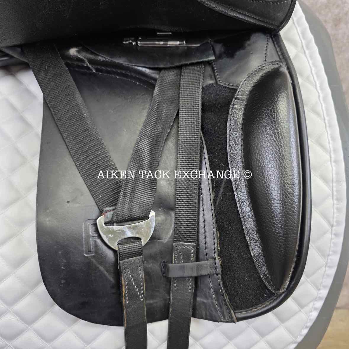 2010 Duett Fidelio Dressage Saddle, 18" Seat, XX-Wide Hoop Tree - 38, Wool Flocked Panels
