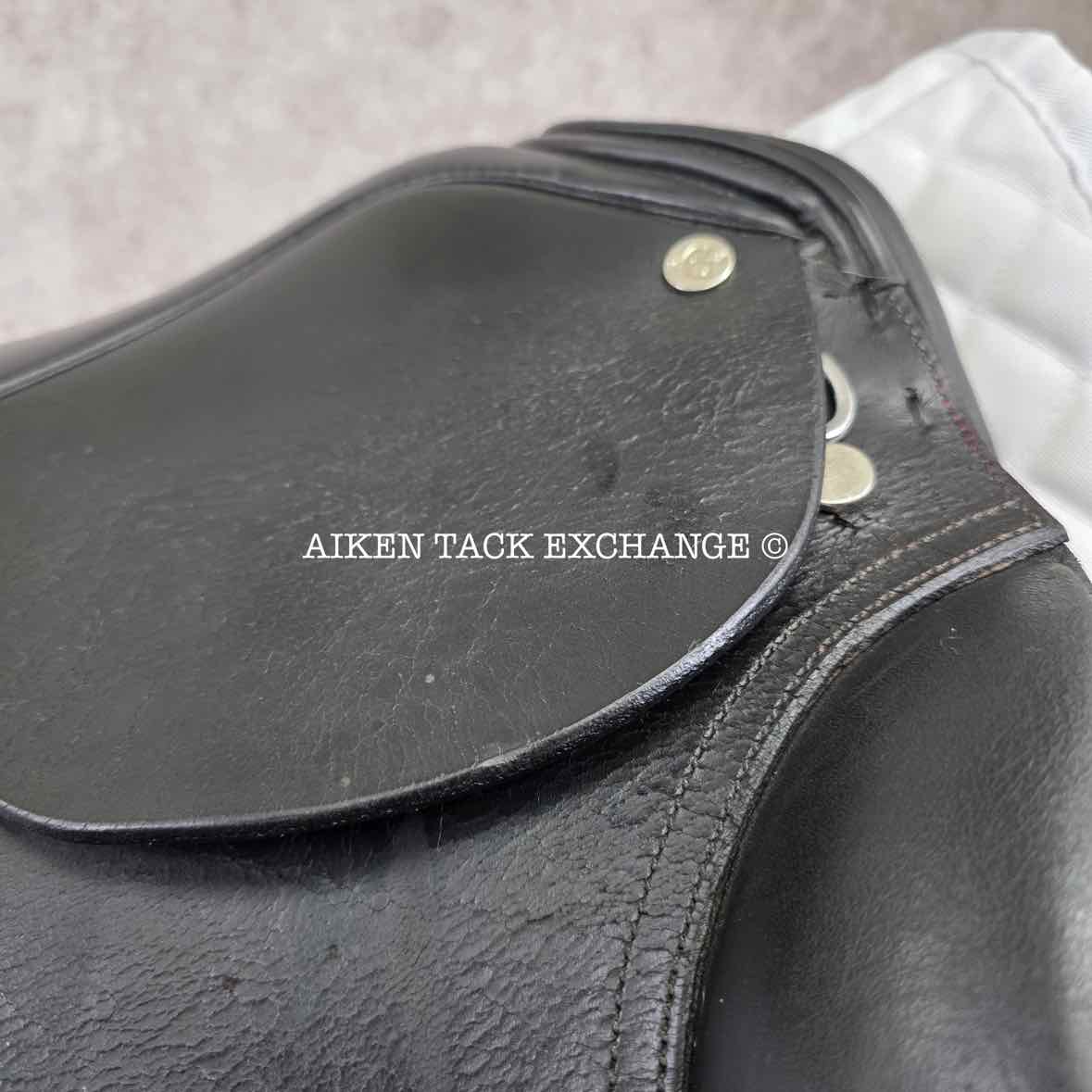 Thornhill Germania Klasse Dressage Saddle, 19" Seat, XX-Wide Hoop Tree, Wool Flocked Panels