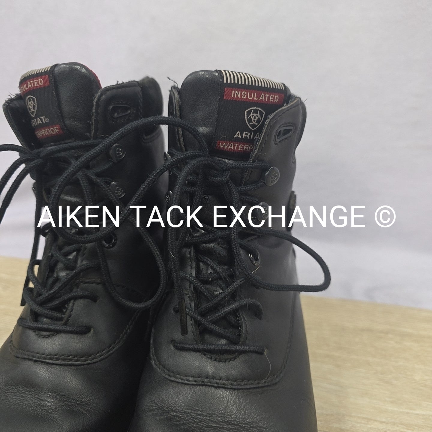 Ariat Extreme Waterproof Insulated Lace Up Paddock Boots, Size 7