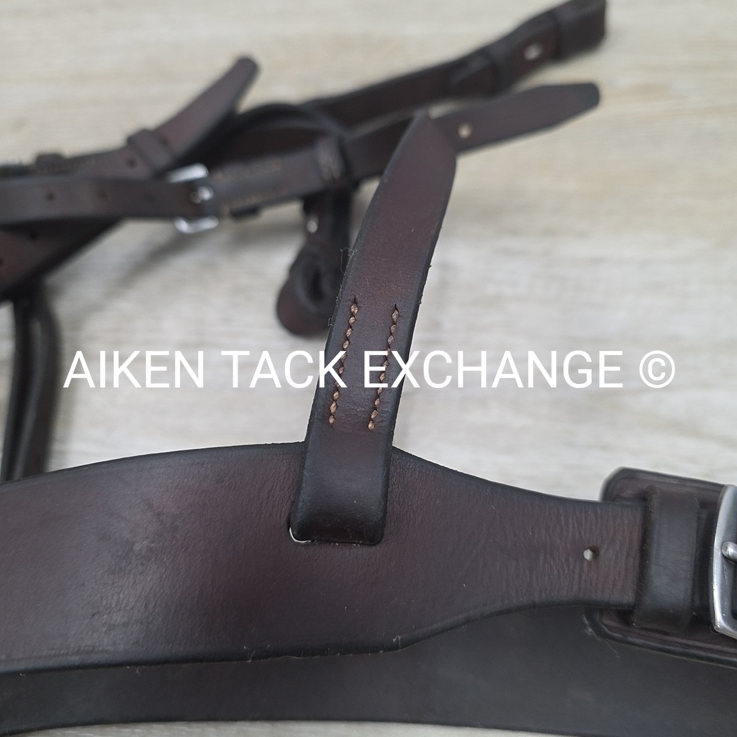 Horse Country First Flight Hunt Bridle, Brown, Oversize