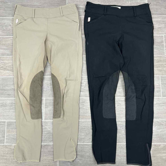 BARGAIN BUNDLE: Tailored Sportsman Trophy Hunter Knee Patch Breeches, Size 28