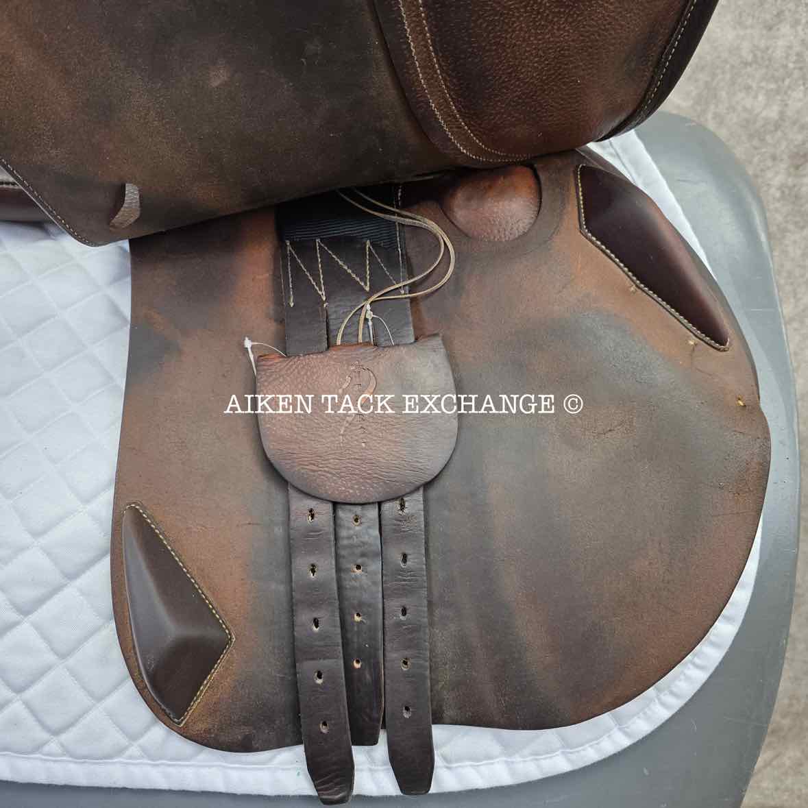 2013 Antares Classique Close Contact Jump Saddle, 19" Seat, 5A Flap, Medium Tree, Foam Panels