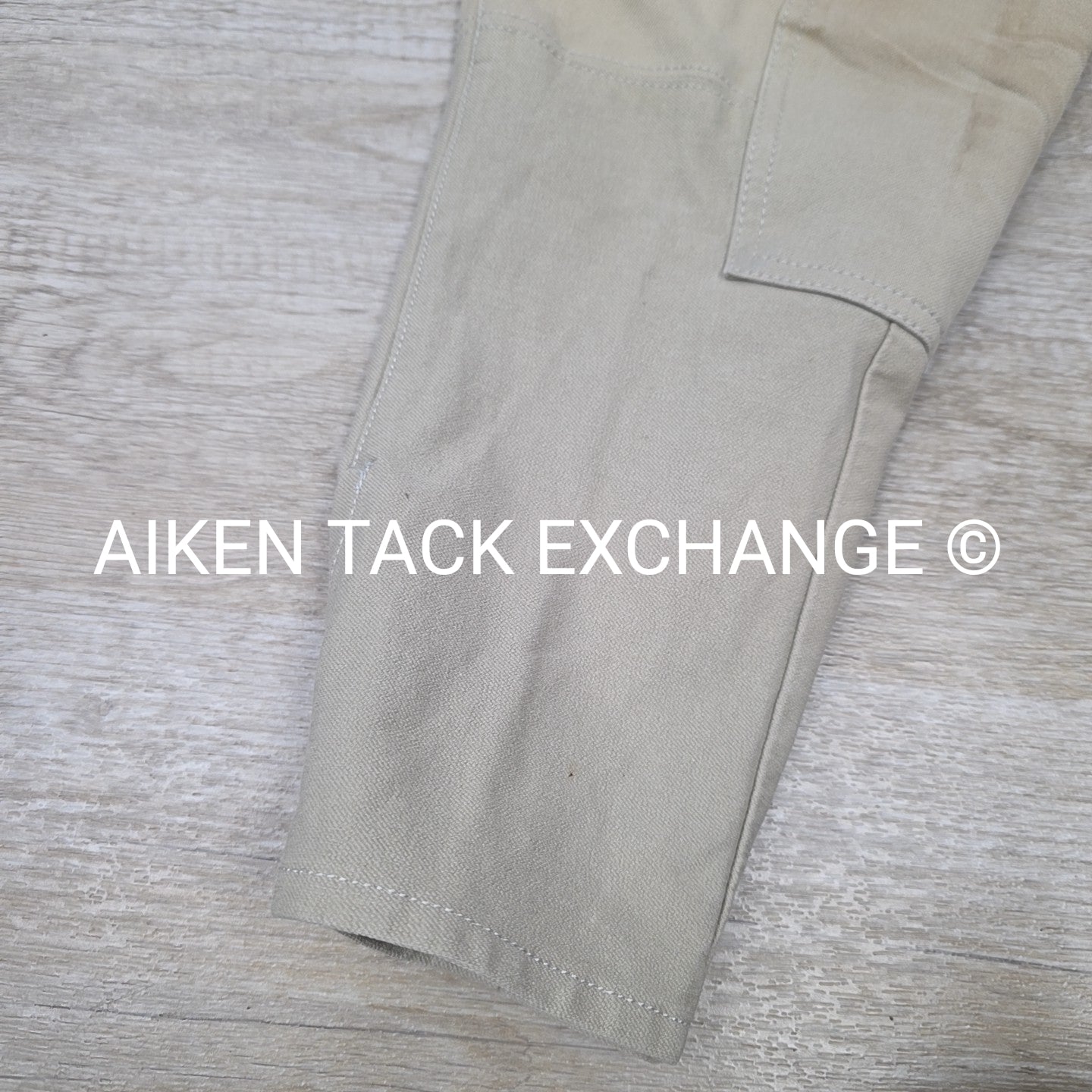 Tally Ho Side Zip Knee Patch Breeches, Men's 42 Long