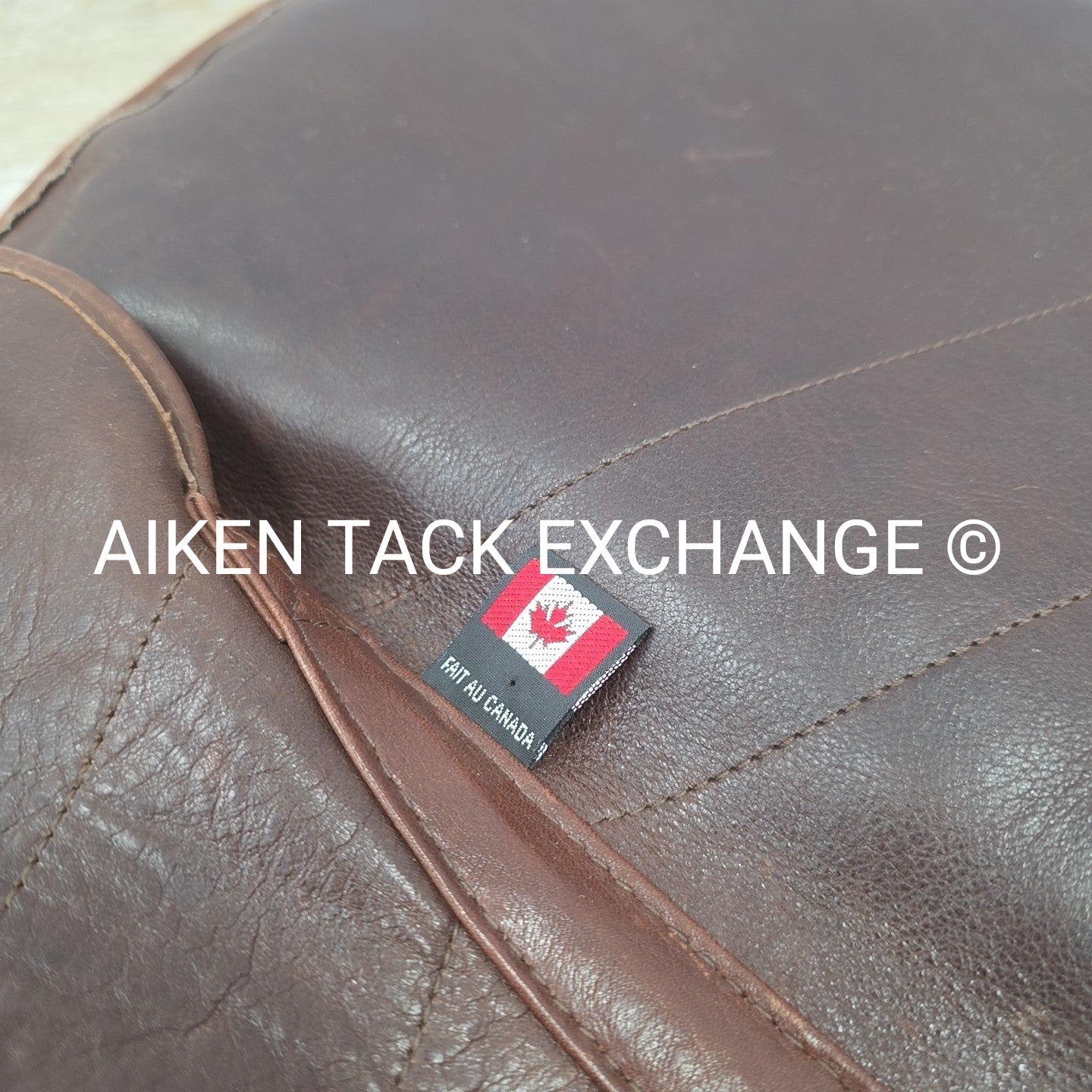 Ogilvy Leather & Foam Half Pad, 16.5" - 18"