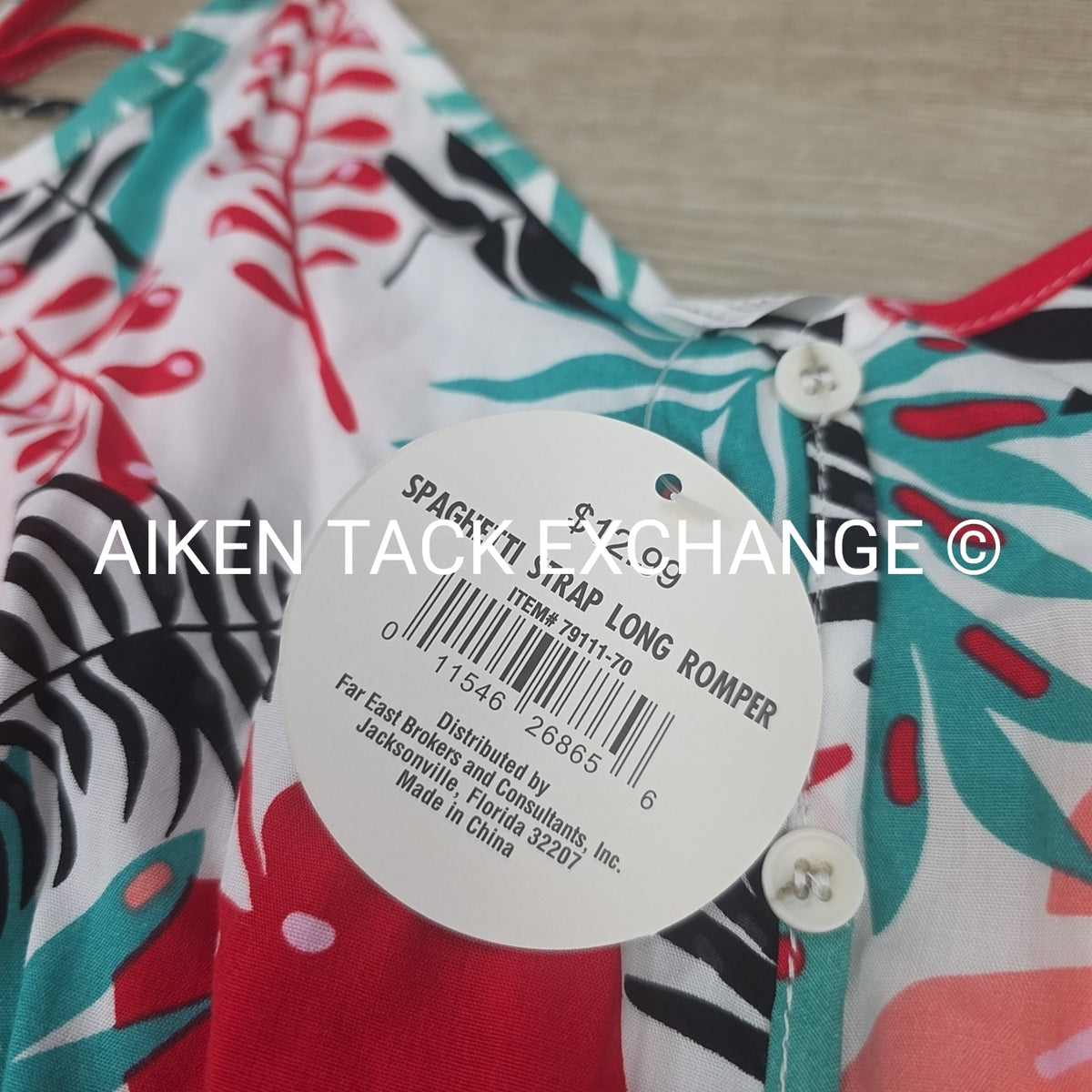 Sun Watcher Long Romper, Size M / L