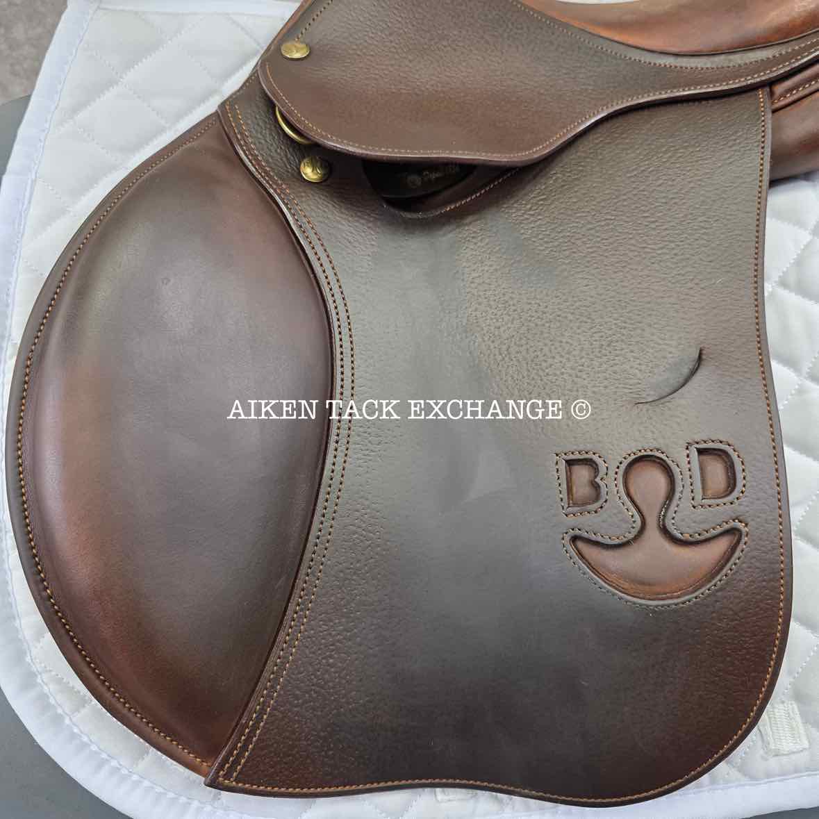 2019 Bruno Delgrange Nino Close Contact Jump Saddle, 15.5" Seat, 1A Flap, M/MW Tree, Foam Panels