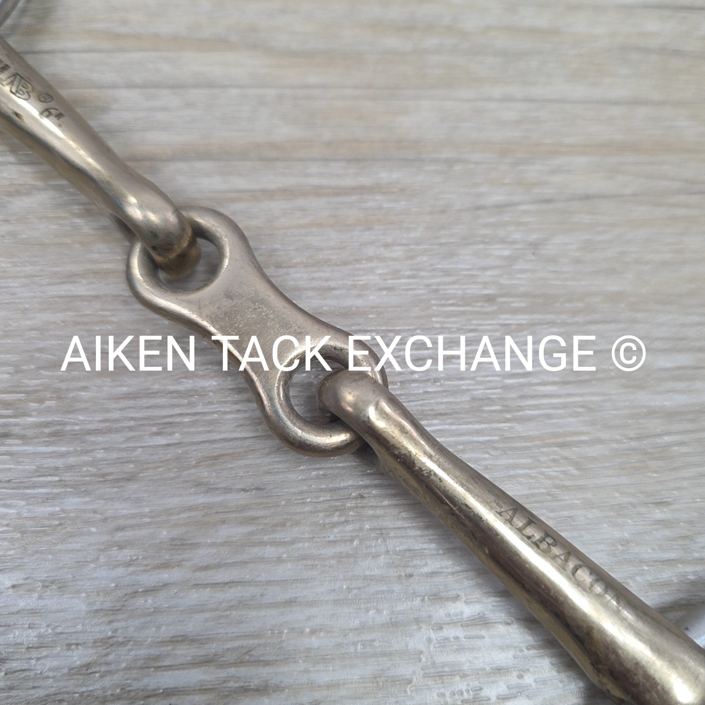 Metalab AlBaCon French Link Loose Ring Bradoon Bit, 6"