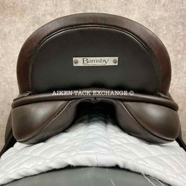 Barnsby All Purpose Saddle, 15" Seat, Wide Tree, Wool Flocked Panels