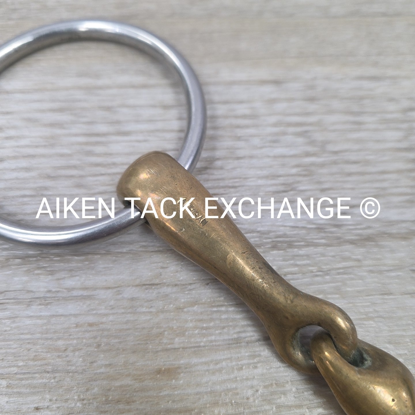 Herm Sprenger KK Ultra Aurigan Double Joint Loose Ring Bit 5.75"