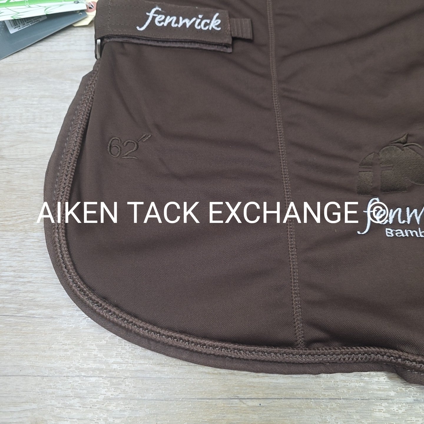 Fenwick Equestrian Therapeutic Bamboo Cooler, Brown, 62"