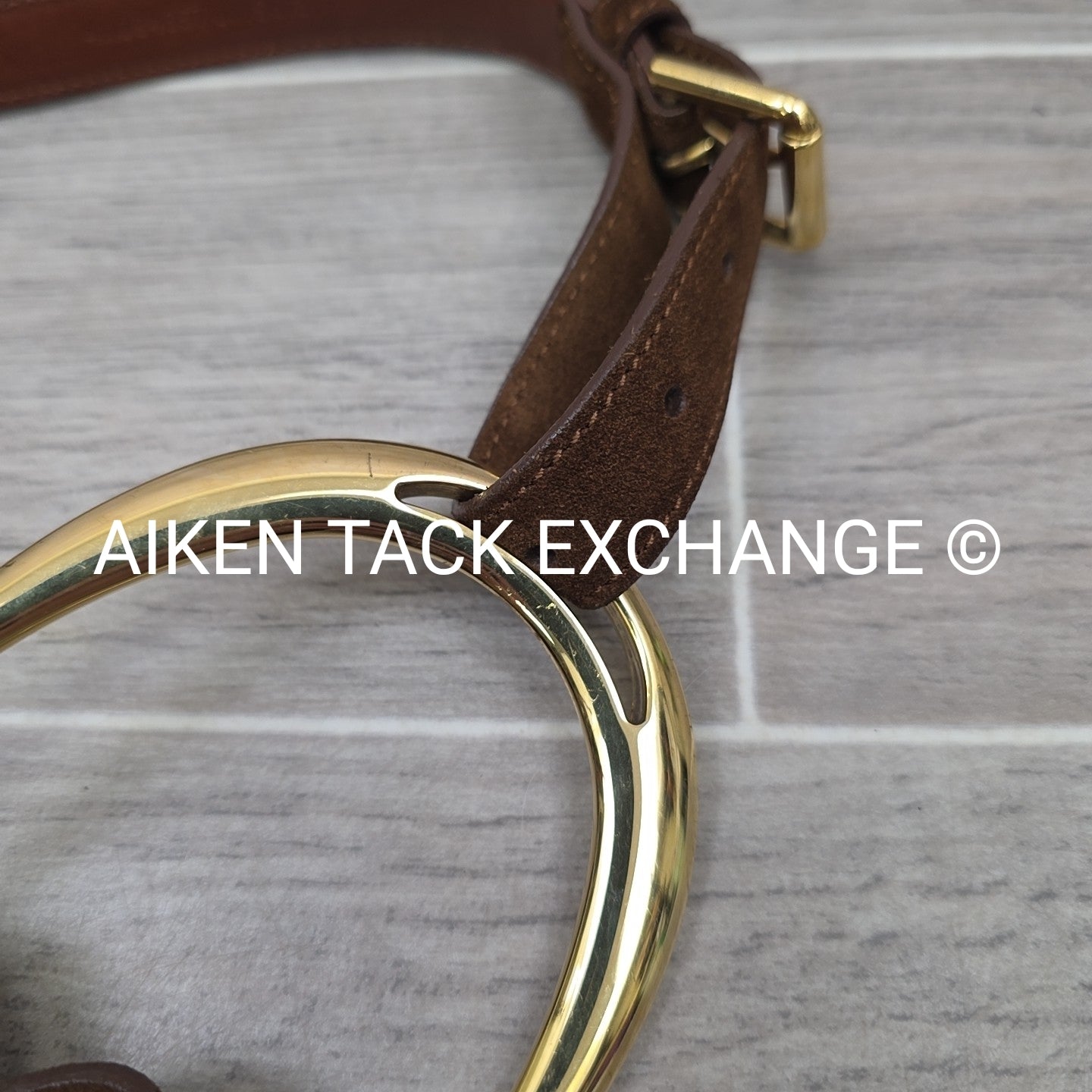 Ralph Lauren Tri-Strap Stirrup Waist Belt, Size Medium