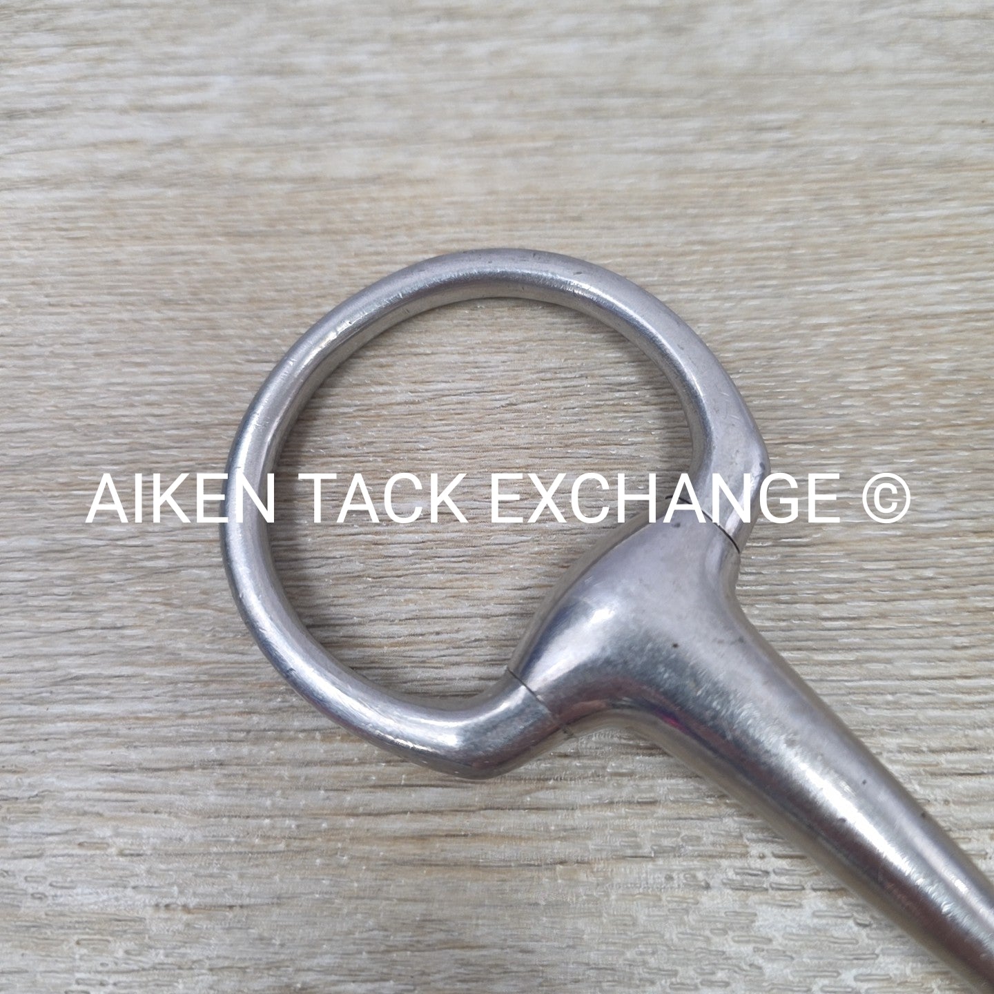 Single Joint Eggbutt Bradoon Bit 4.75"