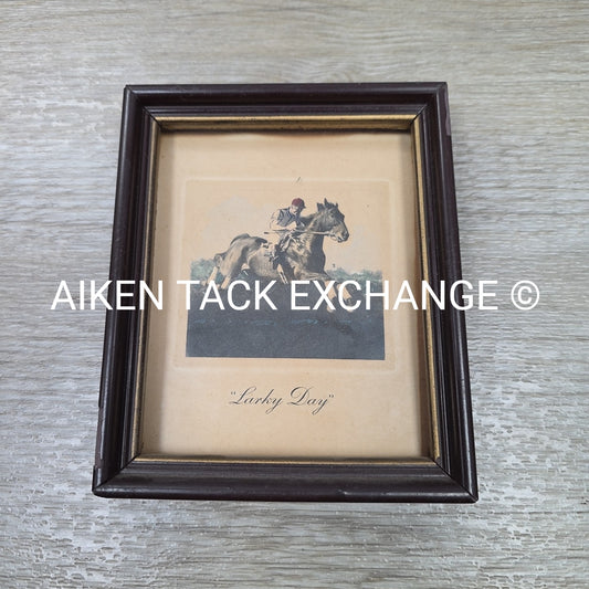 Larky Day Framed Print, 5" x 5"