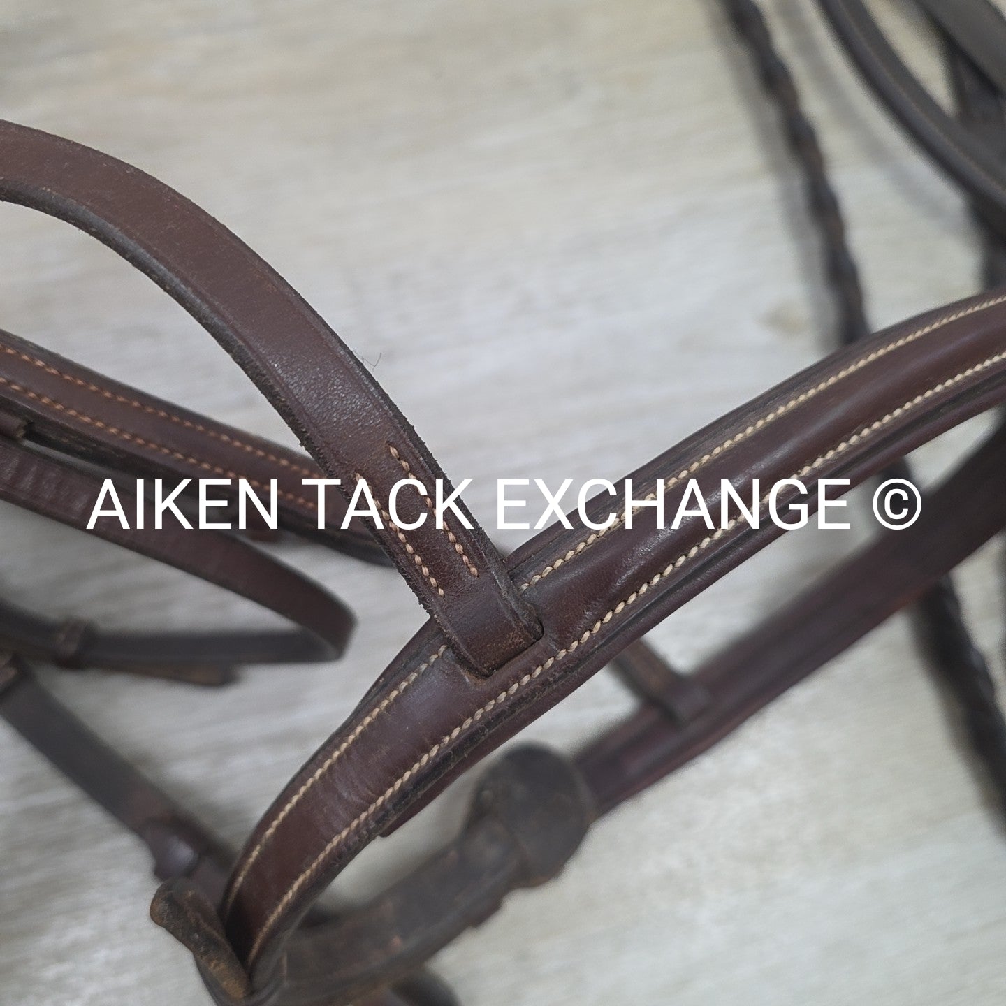 BARGAIN BUNDLE: Bridleway Fancy Stitched Bridle Oversize, Plain Raised Bridle Ov