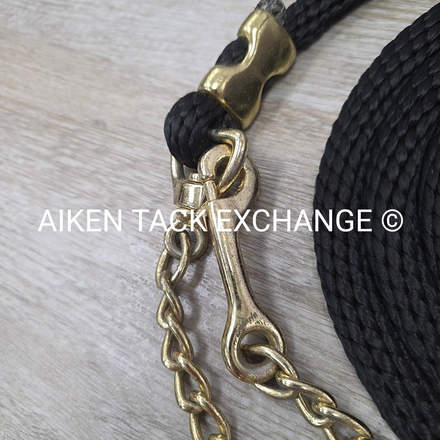 Nylon Lead Rope with Chain